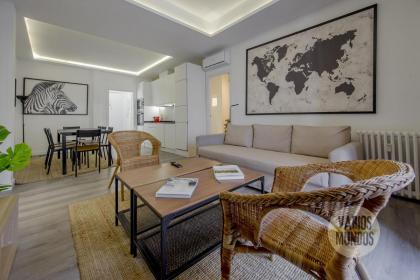 Piso de diseno de 4 habitaciones-Centro de Madrid